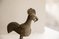 Vintage African Rooster with Worm Sculpture // ONH Item ab01973 Image 3