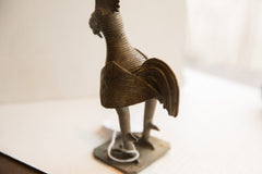 Vintage African Rooster with Worm Sculpture // ONH Item ab01973 Image 5