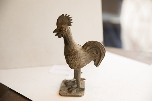 Vintage African Rooster Sculpture // ONH Item ab01974 Image 1
