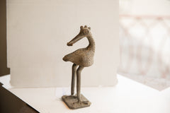Vintage African Backwards Facing Bird Sculpture // ONH Item ab01977 Image 1