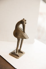 Vintage African Backwards Facing Bird Sculpture // ONH Item ab01978 Image 4