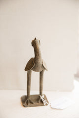 Vintage African Backwards Facing Bird Sculpture // ONH Item ab01978 Image 5
