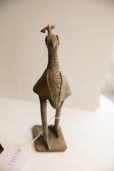 Vintage African Bird with Fish Sculpture // ONH Item ab01981 Image 7