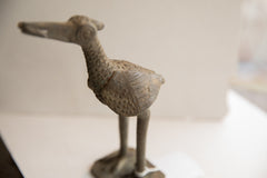 Vintage African Bird with Fish Sculpture // ONH Item ab01983 Image 1