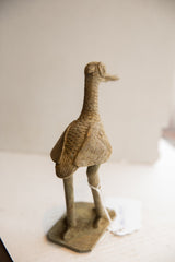 Vintage African Bird with Fish Sculpture // ONH Item ab01984 Image 6
