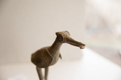 Vintage African Bird with Fish Sculpture // ONH Item ab01986 Image 4