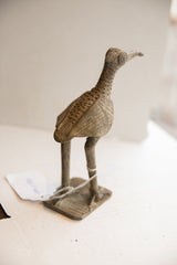 Vintage African Bird with Fish Sculpture // ONH Item ab01986 Image 5