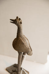 Vintage African Bird Sculpture // ONH Item ab01987 Image 5