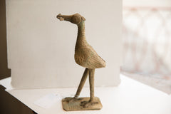 Vintage African Bird with Fish Sculpture // ONH Item ab01991 Image 1