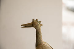 Vintage African Bird with Fish Sculpture // ONH Item ab01993 Image 2