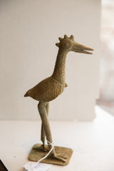 Vintage African Bird with Fish Sculpture // ONH Item ab01993 Image 4
