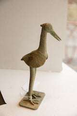 Vintage African Bird with Fish Sculpture // ONH Item ab01994 Image 5