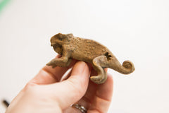Vintage African Chameleon Figurine // ONH Item ab02031 Image 3