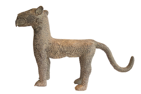 Vintage African Leopard Casting // ONH Item: ab02070