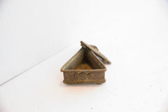 Vintage African Triangle Box with Time turner Design