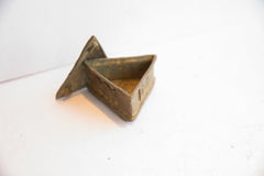 Vintage African Triangle Box with Time turner Design