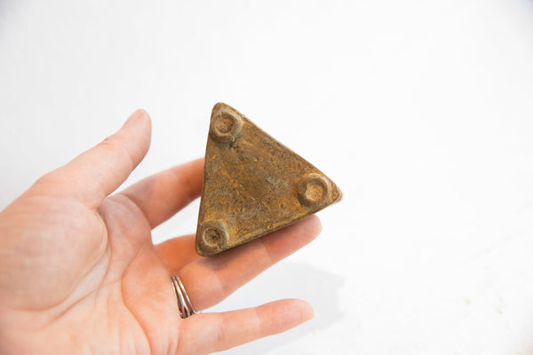 Vintage African Triangle Box with Time turner Design // ONH Item: ab02073, Image 4