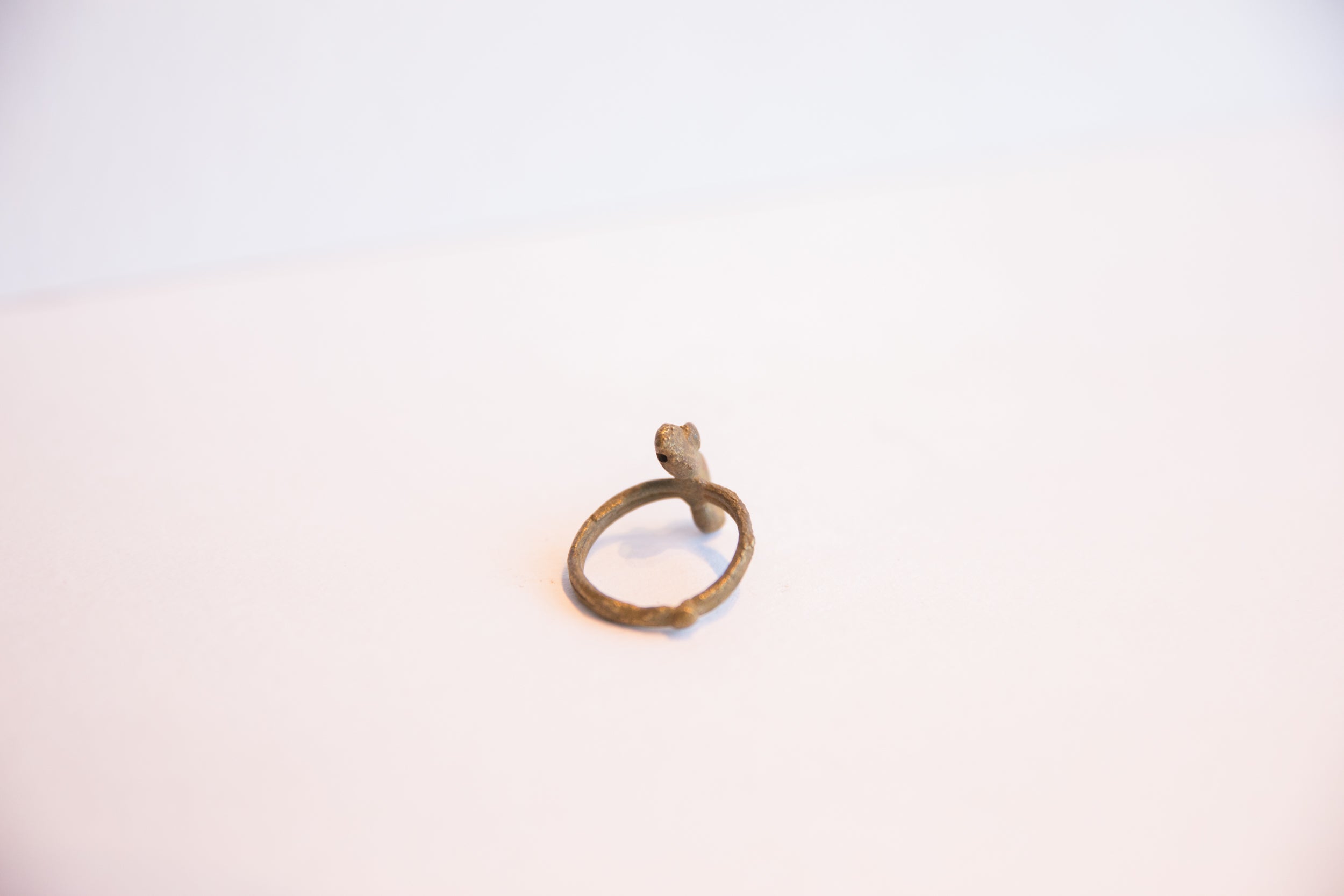 Vintage African Thin Chameleon Ring // ONH Item: ab02078, Image 1