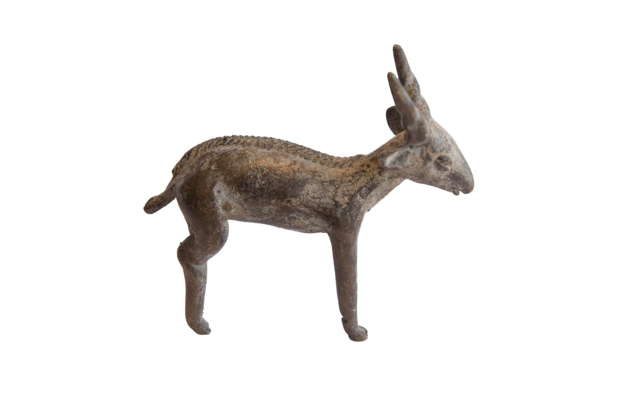 Vintage African Antelope Sculpture