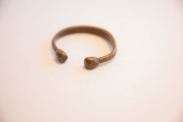 Antique African Small Snake Cuff Bracelet // ONH Item: ab02164, Image 1