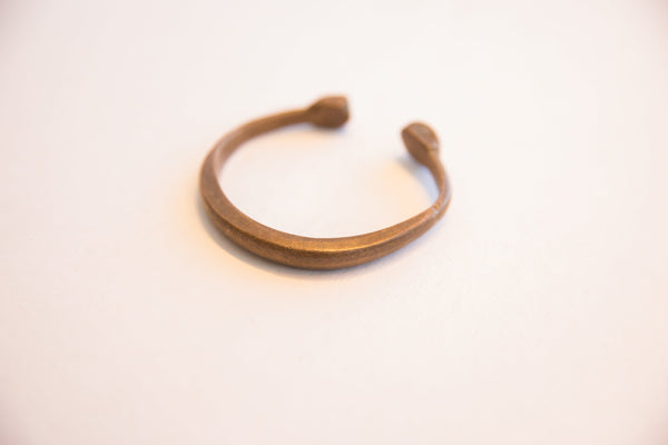 Antique African Small Snake Cuff Bracelet // ONH Item: ab02164, Image 4