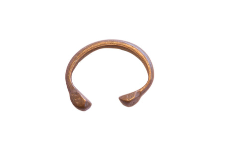 Antique African Snake Cuff Bracelet