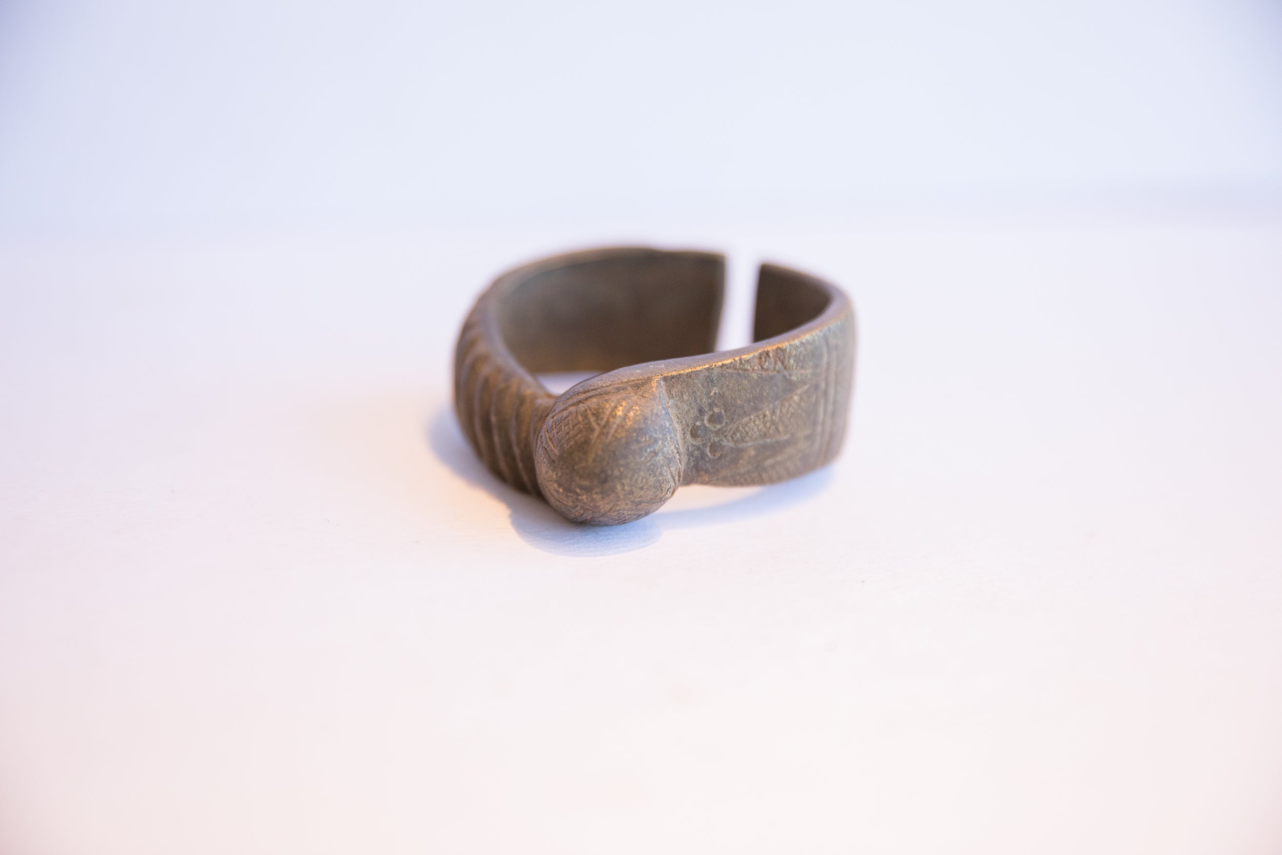 Vintage African Small Multi-Design Cuff Bracelet // ONH Item: ab02217, Image 1