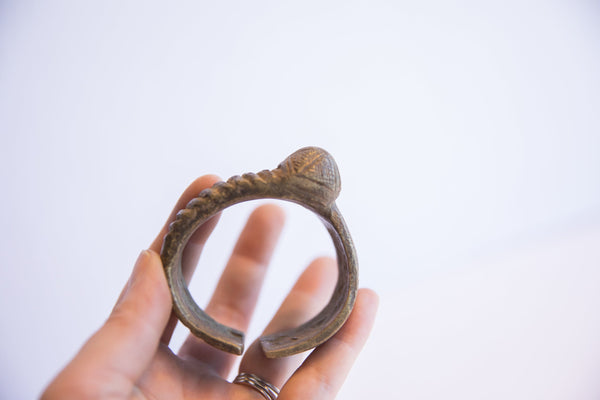 Vintage African Small Multi-Design Cuff Bracelet // ONH Item: ab02217, Image 4