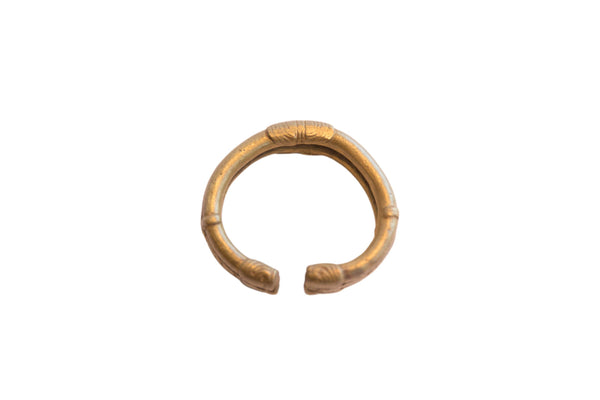 Vintage African Bronze Cuff Bracelet // ONH Item: ab02221