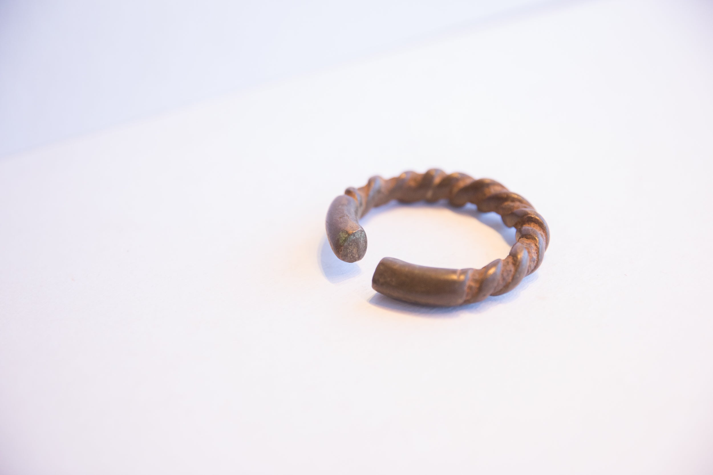 Antique African Twist Design Cuff Bracelet // ONH Item: ab02224, Image 1
