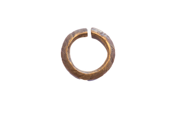 Vintage African Bronze Alloy Cuff Bracelet // ONH Item: ab02228
