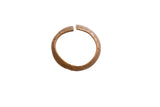 Collectible vintage African bronze cuff bracelet with hand-etched details and a warm patina.