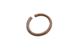 Vintage African oxidized cuff bracelet with a rich patina and etched linear pattern.
