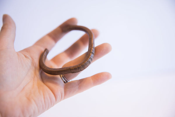 Vintage African Copper Cuff Bracelet // ONH Item: ab02260, Image 7