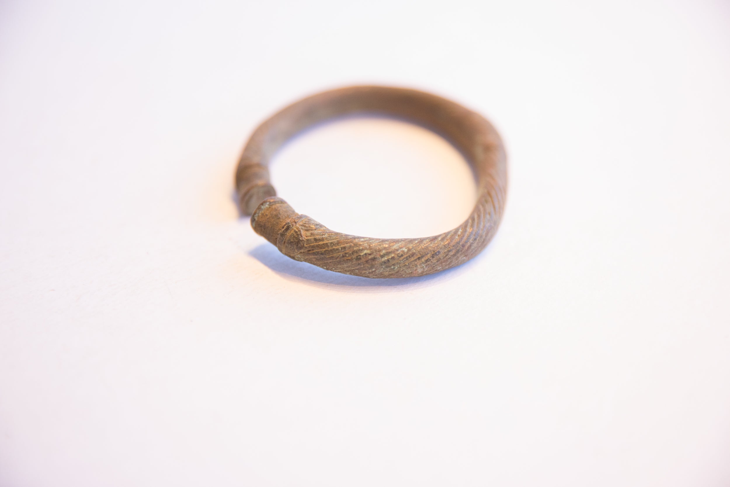 Vintage African Oxidized Cuff Bracelet // ONH Item: ab02266, Image 1