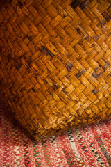 Gigantic Antique Asian Bamboo Basket // ONH Item am001001c Image 4