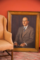 Oversized Signed Vintage Salvatore Aucello Oil Painting Portrait // ONH Item am001002c Image 9