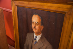 Oversized Signed Vintage Salvatore Aucello Oil Painting Portrait // ONH Item am001002c Image 10