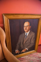 Oversized Signed Vintage Salvatore Aucello Oil Painting Portrait // ONH Item am001002c Image 12