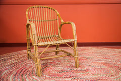 Mid Century Modern Rattan Chair Franco Albini // ONH Item am001003c