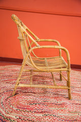 Mid Century Modern Rattan Chair Franco Albini // ONH Item am001003c Image 4