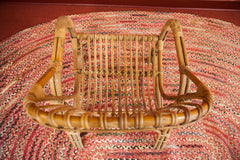 Mid Century Modern Rattan Chair Franco Albini // ONH Item am001003c Image 6