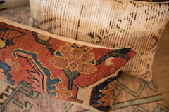 Antique Bijar Rug Fragment Pillow // ONH Item AS11943A11966A Image 6