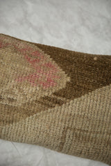 Vintage Oushak Rug Fragment Lumbar Pillow // ONH Item AS7091A7735A Image 4
