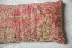 Vintage Oushak Rug Fragment Lumbar Pillow // ONH Item AS7091A7740A Image 1