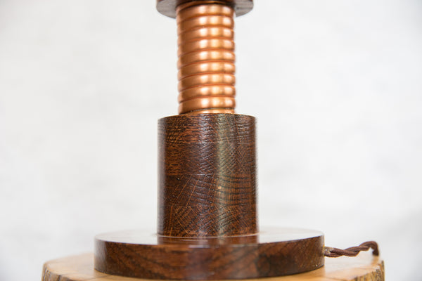 Made in USA Small Edison Lamp Round // ONH Item CT001135 Image 4