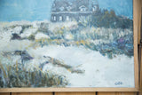 Grace B. Keogh's signature 'GBK' on the bottom right of the framed painting.