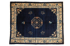 7x8.5 Vintage Peking Carpet // ONH Item ct001192