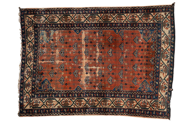 3.5x4.5 Vintage Malayer Square Rug // ONH Item ct001194