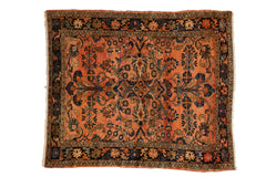 5.5x6.5 Vintage Fine Lilihan Carpet // ONH Item ct001196
